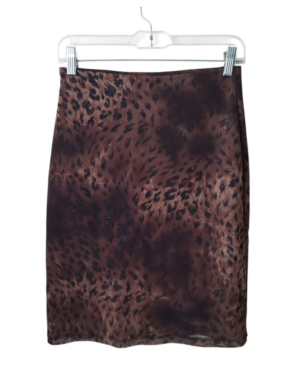 Vintage A'gaci Too Leopard Print Skirt